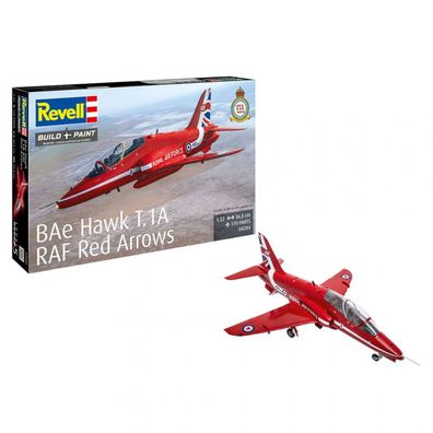 Revell - BAe Hawk T.1A RAF Red Arrows - 1:32 - 170 Teile