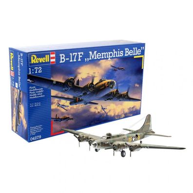 Revell - Boeing B-17F Memphis Belle - 1:72 - 235 Teile