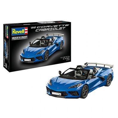 Revell - Corvette C8 Cabriolet - 1:25 - 141 Teile