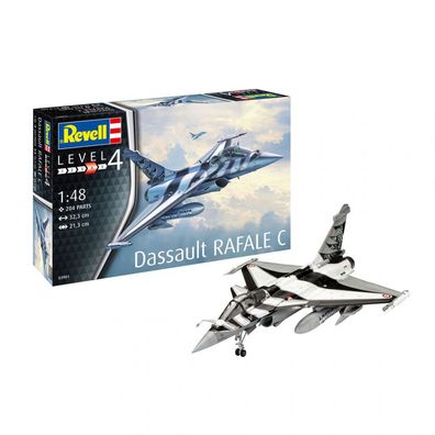 Revell - Dassault Aviation Rafale C - 1:48 - 204 Teile