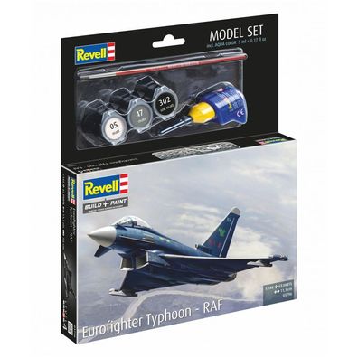 Revell - Eurofighter Typhoon RAF Edition - Model Set - 1:144 - 63 Teile