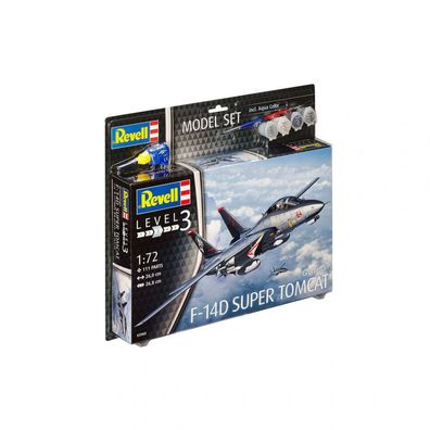 Revell - F-14D Super Tomcat - Model Set - 1:72 - 111 Teile