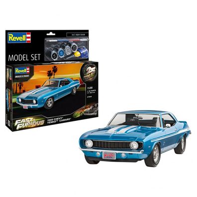 Revell - Fast & Furious - 1969 Chevy Camaro Yenko - Model Set - 1:25 - 92 Teile