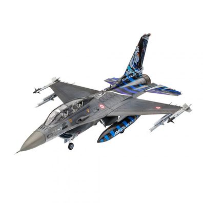 Revell - F-16D Fighting Falcon Tigermeet 2014 - Model Set - 1:72 - 130 Teile