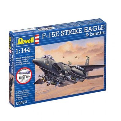 Revell - F-15E Strike Eagle Starter Kit - 1:144 - 70 Teile