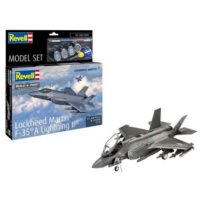 Revell - F-35A Lightning II - Model Set - 1:72 - 143 Teile