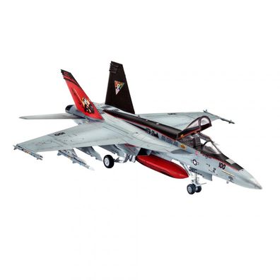 Revell - F-A-18E Super Hornet - Model Set - 1:144 - 63 Teile