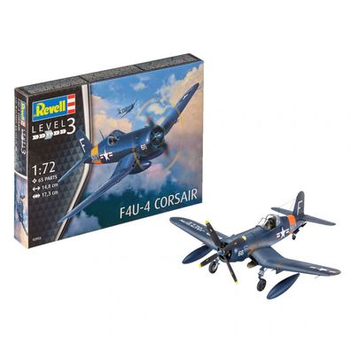 Revell - F4U-4 Corsair - 1:72 - 65 Teile