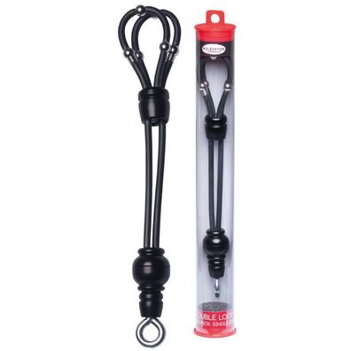 Malesation Double Loop Hook Single schwarz