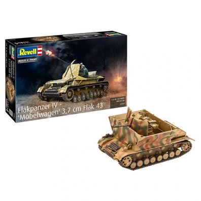 Revell - Flakpanzer IV Möbelwagen - 1:72 - 144 Teile