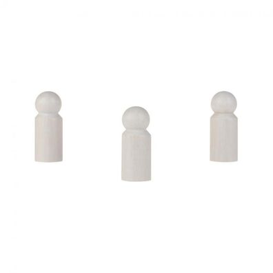 Destinokegel - Mini - 10x25mm - weiss