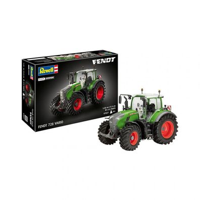 Revell - Fendt 728 Vario Tractor Click-System - 1:20 - 212 Teile
