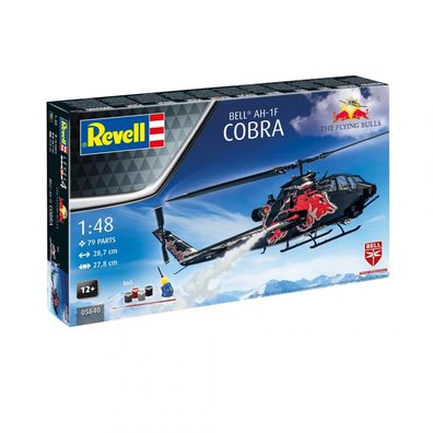 Revell - Geschenkset AH-1F Cobra Flying Bulls 25th Anniv. - 1:48 - 79 Teile