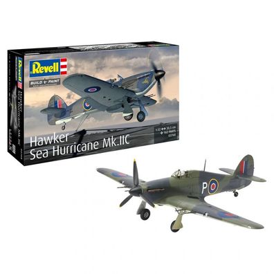 Revell - Hawker Sea Hurricane Mk. IIC - 1:32 - 162 Teile