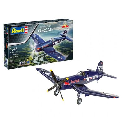 Revell - Geschenkset F4U-4 Corsair Flying Bulls 25th Anniv. - 1:48 - 46 Teile