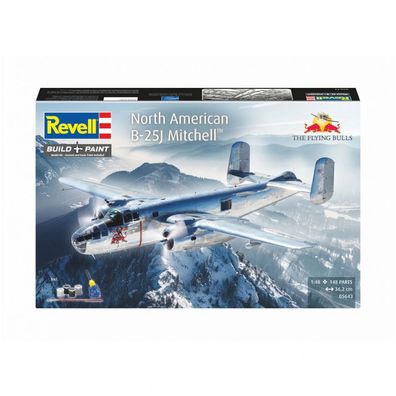 Revell - Geschenkset Flying B-25J Mitchell - 1:48 - 147 Teile