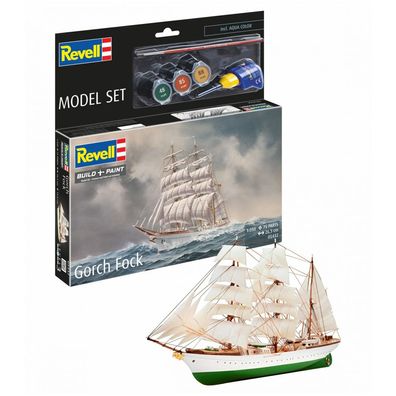 Revell - Gorch Fock - Model Set - 1:350 - 75 Teile