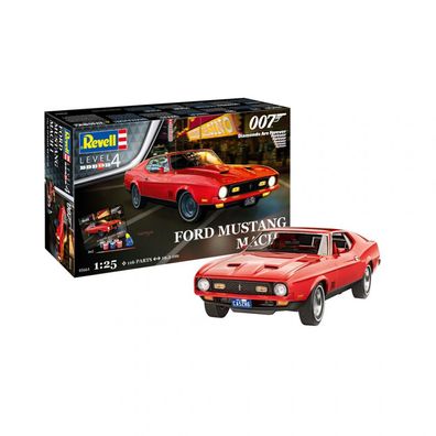 Revell - James Bond Ford Mustang Mach I - Geschenk Set - 1:25 - 116 Teile