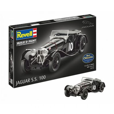 Revell - Jaguar S.S. 100 - 1:32 - 75 Teile