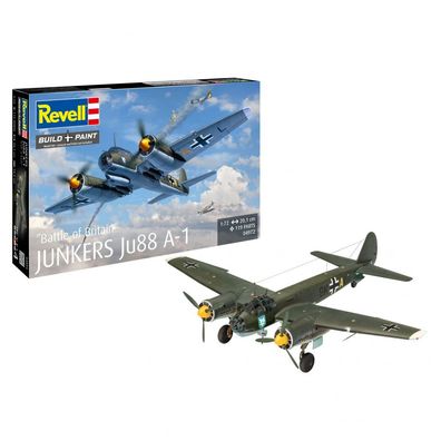 Revell - Junkers Ju88 A-1 Battle of Britain - 1:72 - 119 Teile