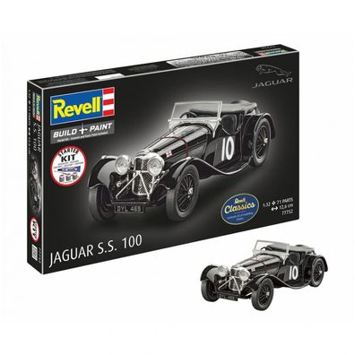 Revell - Jaguar SS 100 Starter Kit - 1:32 - 75 Teile