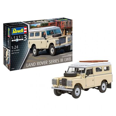 Revell - Land Rover Series III LWB 109 Commercial - 1:24 - 174 Teile
