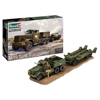 Revell - M19 Tank Transporter - 1:76 - 140 Teile