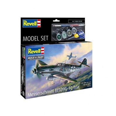 Revell - Messerschmitt Bf109G-10 Erla - Model Set - 1:32 - 147 Teile