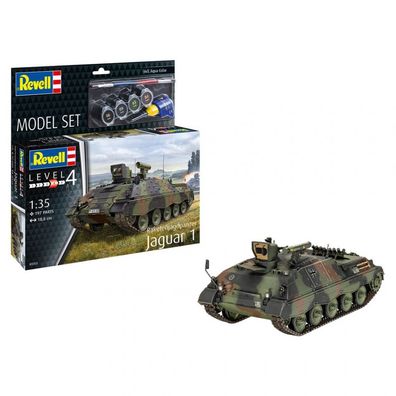 Revell - Modell Set Raketenjagdpanzer Jaguar 1 - 1:35 - 197 Teile