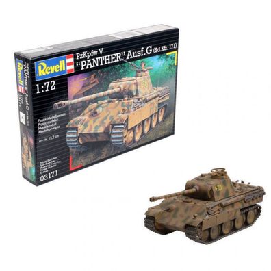 Revell - Panzerkampfwagen V - Panther Ausführung G - 1:72 - 124 Teile
