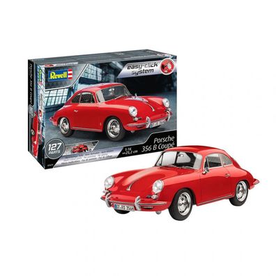 Revell - Porsche 356 B Coupé Click-System - 1:16 - 127 Teile