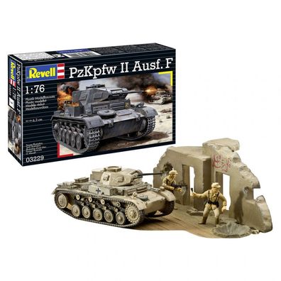 Revell - Panzerkampfwagen II - Ausführung F - 1:76 - 61 Teile