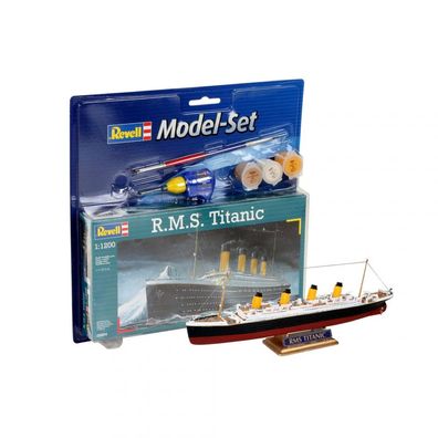 Revell - R.M.S. Titanic - Model Set - 1:1200 - 40 Teile