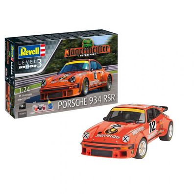 Revell - Porsche 934 RSR Jubiläumsmodell - 50 Jahre Jägermeister Motorsport - Gesch