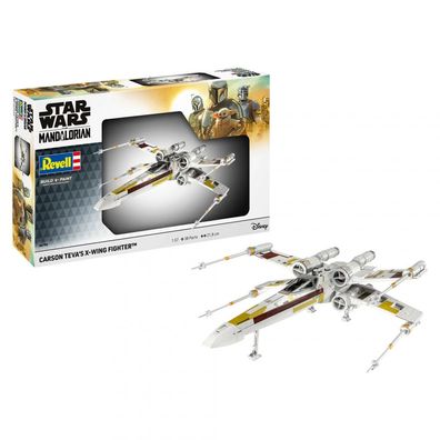 Revell - Star Wars - The Mandalorian Carson Tevas X-Wing Fighter - 1:57 - 38 Teile