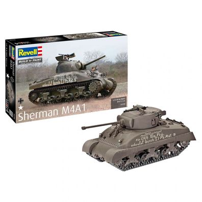 Revell - Sherman M4A1 - 1:72 - 86 Teile