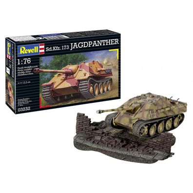 Revell - Sonderkraftfahrzeug 173 - Jagdpanther - 1:76 - 51 Teile