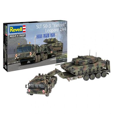 Revell - SLT 50-3 Elefant + Leopard 2A4 - 1:72 - 421 Teile