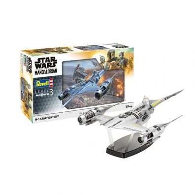 Revell - Star Wars - The Mandalorian N-1 Starfighter - 1:24 - 77 Teile