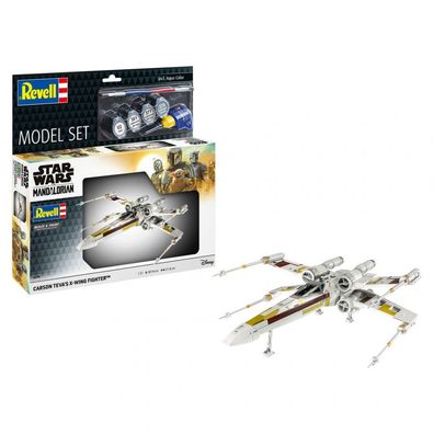 Revell - Star Wars - The Mandalorian - Carson Teva X-Wing - Model Set - 1:57 - 38 Tei