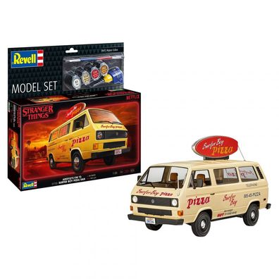 Revell - Stranger Things VW T3 Bus Surfer Boy - Model Set - 1:25 - 84 Teile