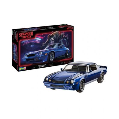Revell - Stranger Things Chevy Camaro Z / 28 - Model Set - 1:24 - 91 Teile