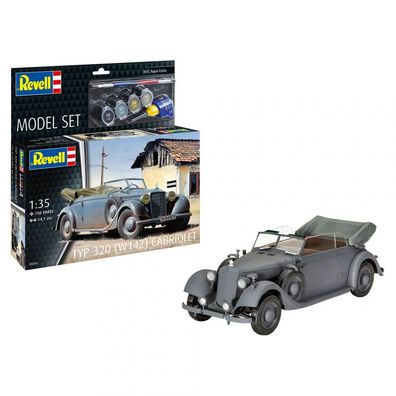 Revell - Typ 320 W142 Cabriolet Modell Set - 1:35 - 150 Teile