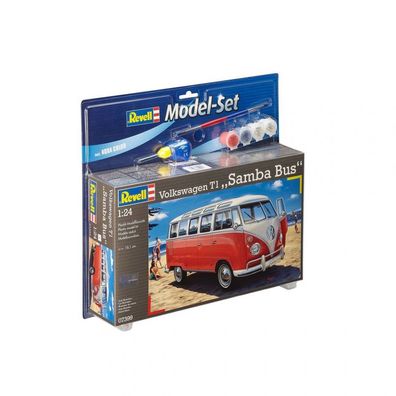 Revell - Volkswagen T1 SAMBA BUS - Model Set - 1:24 - 173 Teile