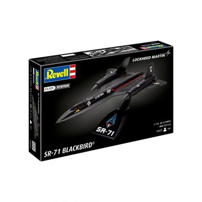 SR-71 Blackbird - Steckbausatz - 1:110 - 15 Teile