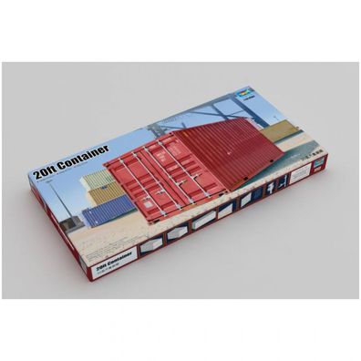 Trumpeter - 20ft Container - 1:35 - 40 Teile