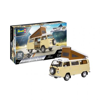 Revell - VW T2 Camper Click-System - 1:24 - 112 Teile
