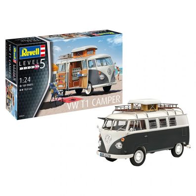 Revell - VW T1 Camper - 1:24 - 189 Teile
