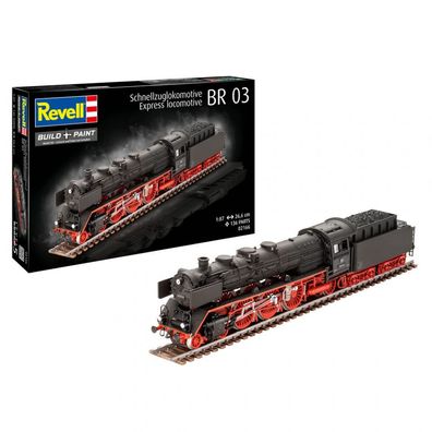 Schnellzuglokomotive BR03-Tender - 1:87 - 136 Teile