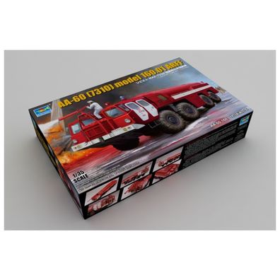 Trumpeter - AA-60 (MAZ-7310) Airport Fire Fighting Vehicle - 1:35 - über 720 Teile